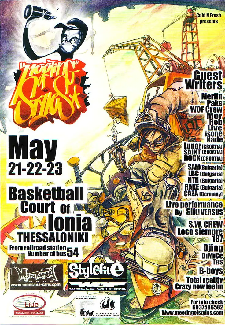 SKG04fly - Meeting of Styles: International Street Art & Graffiti