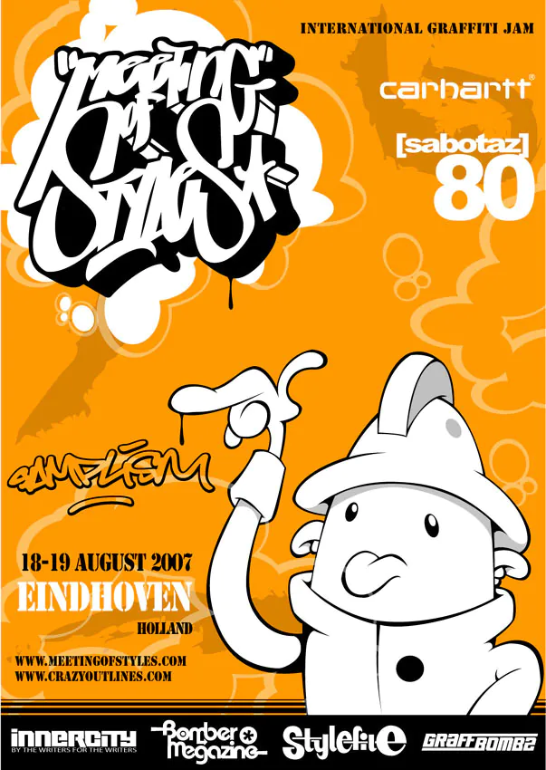 EIN07flyerweb - Meeting of Styles: International Street Art & Graffiti
