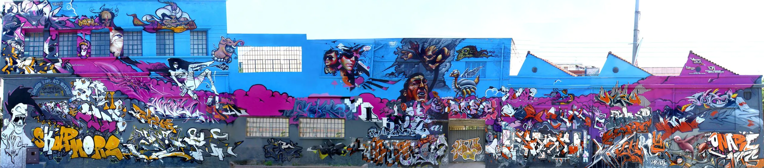 toixos mos copy scaled - Meeting of Styles: International Street Art & Graffiti