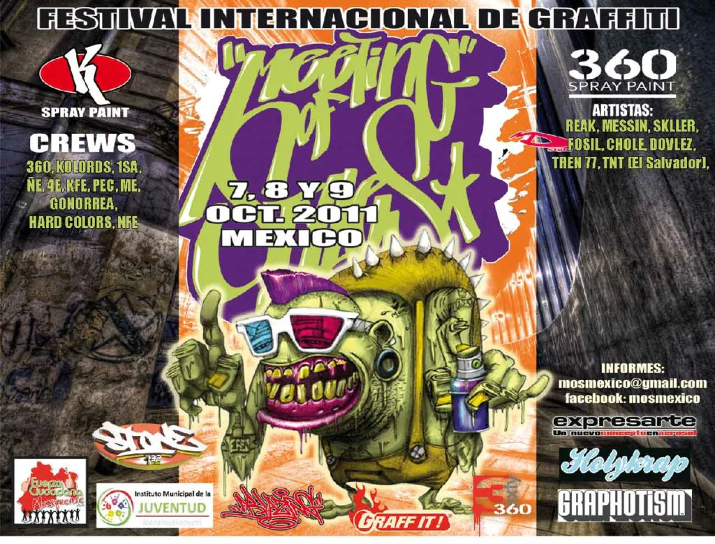 mex11fly1 - Meeting of Styles: International Street Art & Graffiti