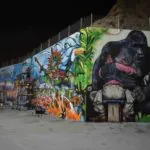 Burg checking the pieces - Meeting of Styles: International Street Art & Graffiti
