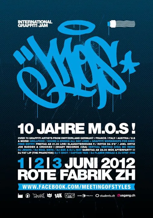 ZRH12fly - Meeting of Styles: International Street Art & Graffiti