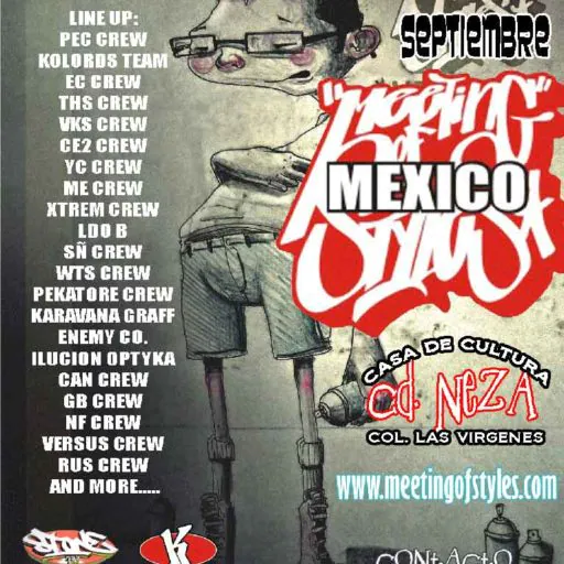 MEX12fly - Meeting of Styles: International Street Art & Graffiti