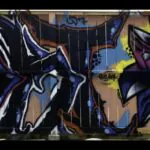 overspray fence 48x12 mos 2013 houtx flattened - Meeting of Styles: International Street Art & Graffiti