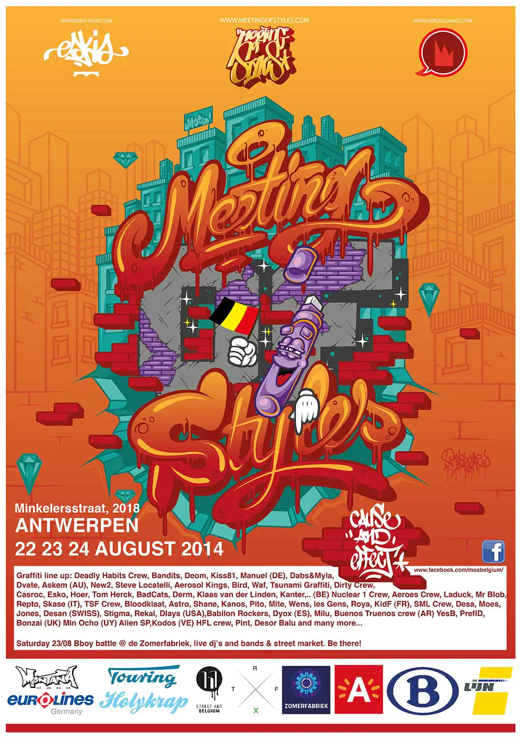 - Meeting of Styles: International Street Art & Graffiti