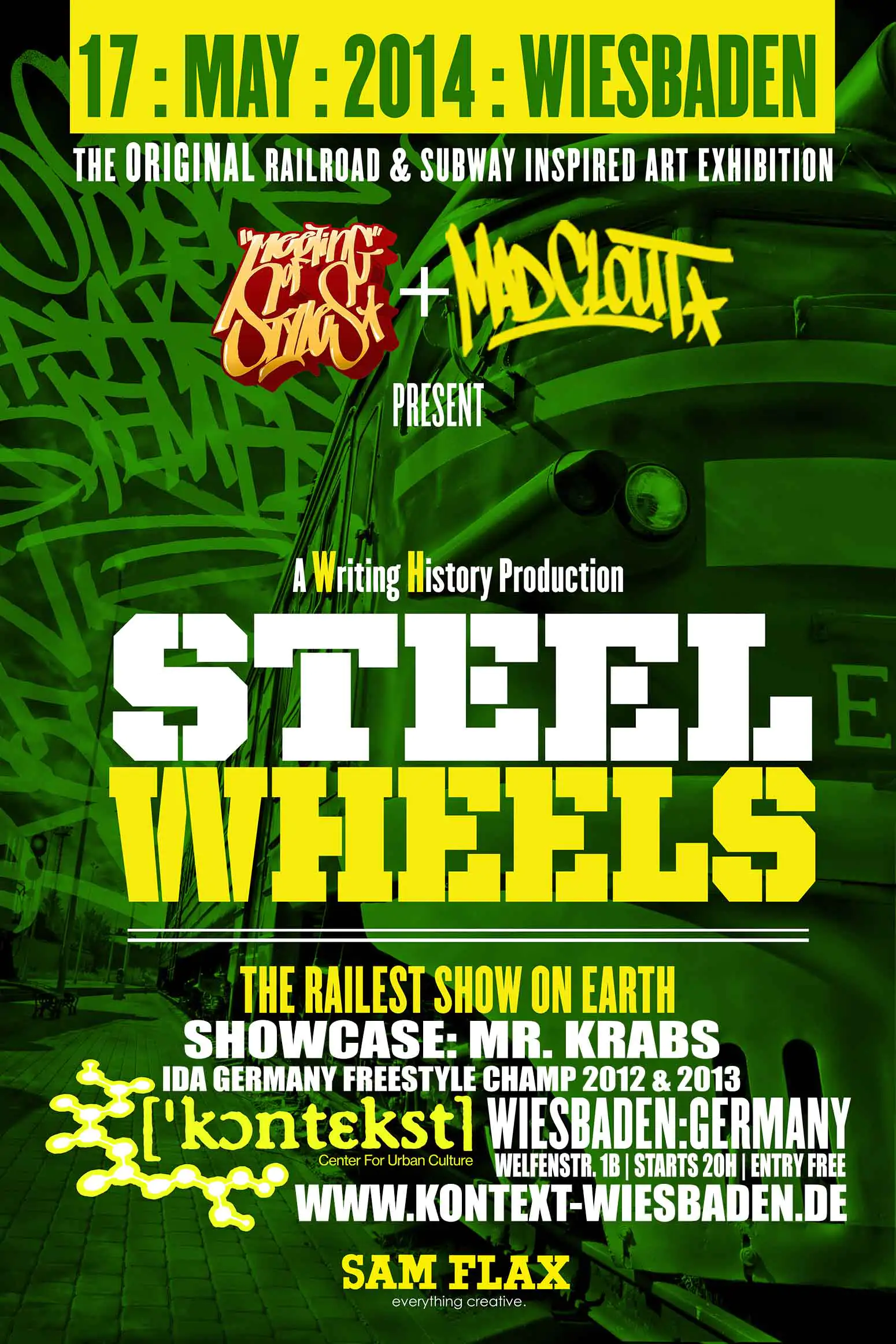 17-18 May 2014, Steel Wheels-Show (Germany) 107 - Meeting of Styles: International Street Art & Graffiti SteelWheelweb - Meeting of Styles: International Street Art & Graffiti