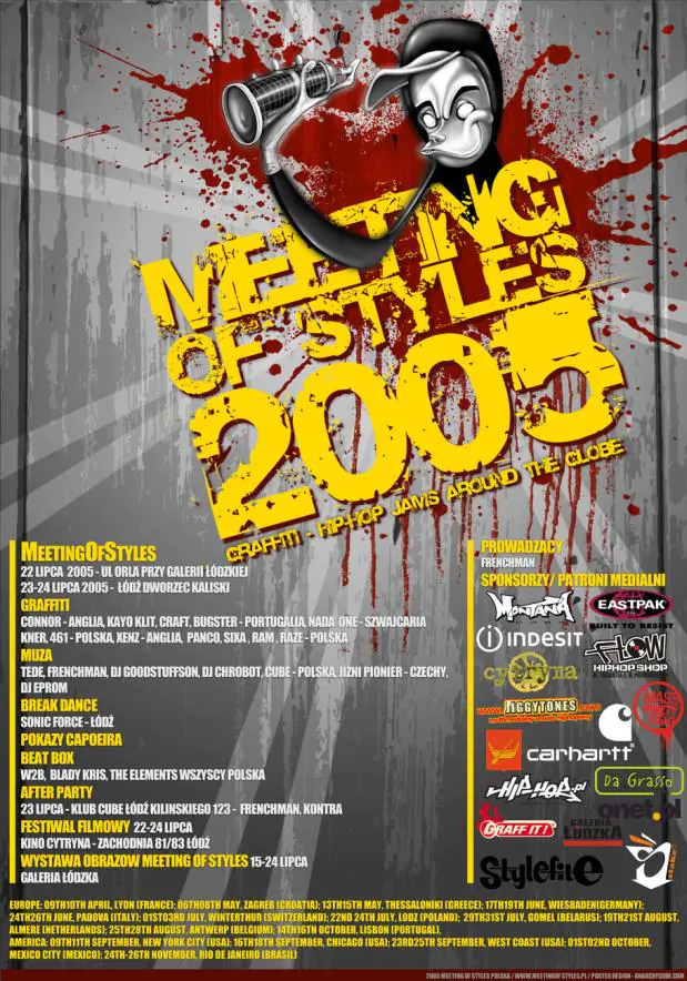LDZ05flyer1 - Meeting of Styles: International Street Art & Graffiti