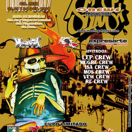 MEX09fly - Meeting of Styles: International Street Art & Graffiti