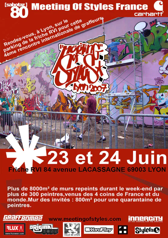 lys07flyer - Meeting of Styles: International Street Art & Graffiti