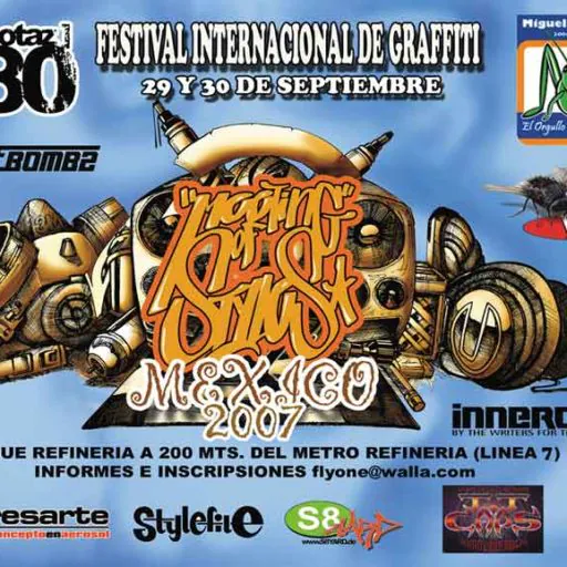 mex07flyer - Meeting of Styles: International Street Art & Graffiti