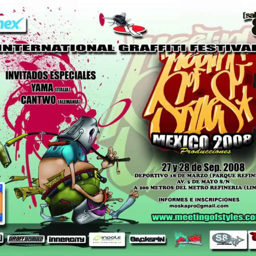 mex08fly1 - Meeting of Styles: International Street Art & Graffiti