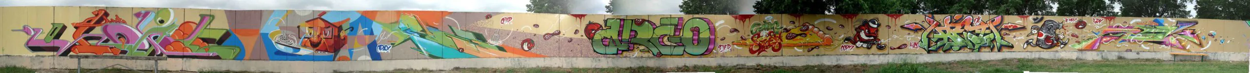 wall2 scaled - Meeting of Styles: International Street Art & Graffiti