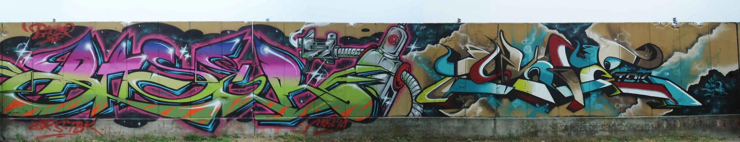 wall4f scaled - Meeting of Styles: International Street Art & Graffiti
