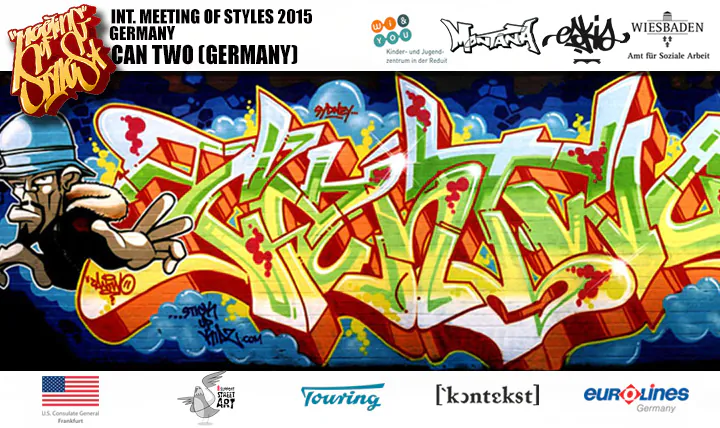 can2 - Meeting of Styles: International Street Art & Graffiti