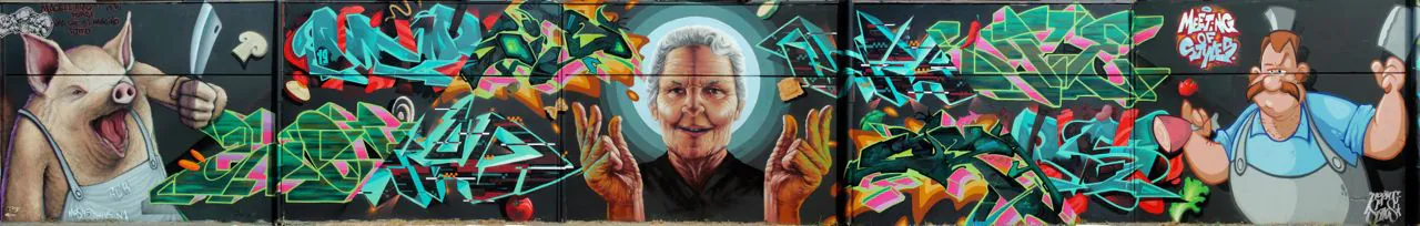 90 - Meeting of Styles: International Street Art & Graffiti