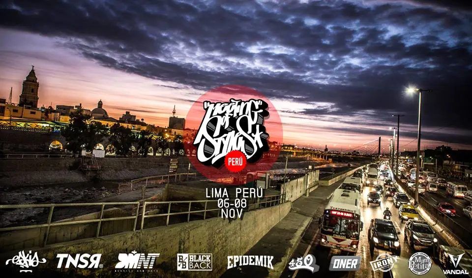 peru banner - Meeting of Styles: International Street Art & Graffiti