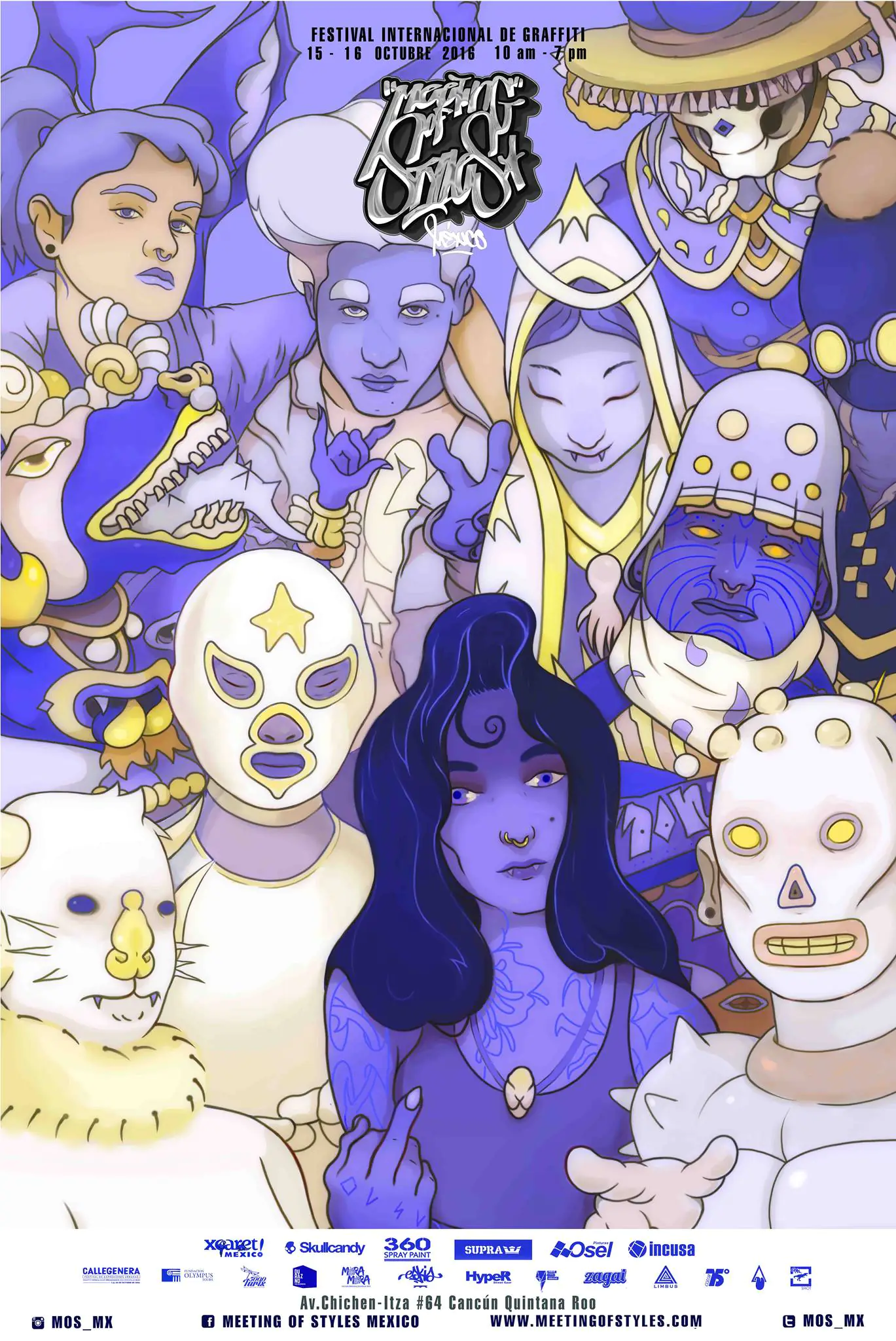 Cancún Final - Meeting of Styles: International Street Art & Graffiti