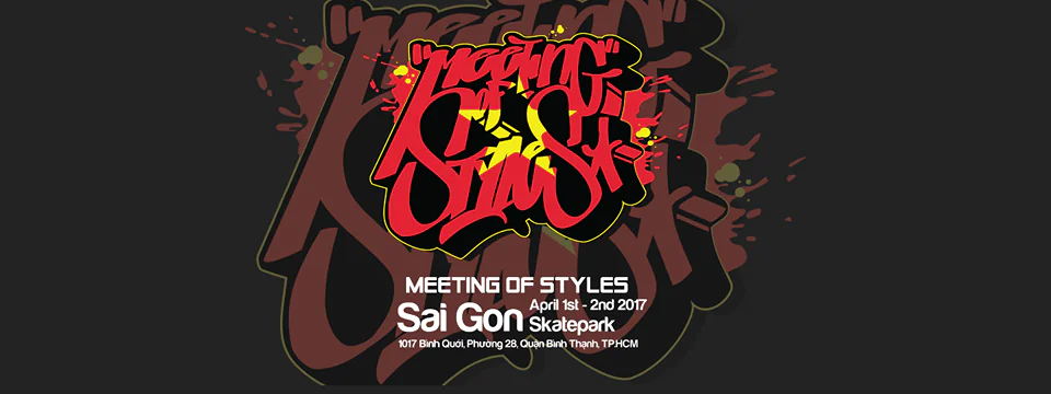 01-02 April 2017, Saigon (Vietnam) 3 - Meeting of Styles: International Street Art & Graffiti MOS17SGN67511 n - Meeting of Styles: International Street Art & Graffiti