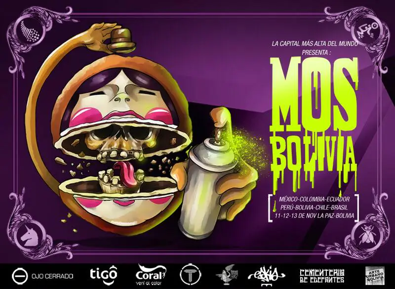 11-13 November 2016, La Paz (Bolivia) 3 - Meeting of Styles: International Street Art & Graffiti 14910325 1329225283764016 1561697393814460879 n - Meeting of Styles: International Street Art & Graffiti