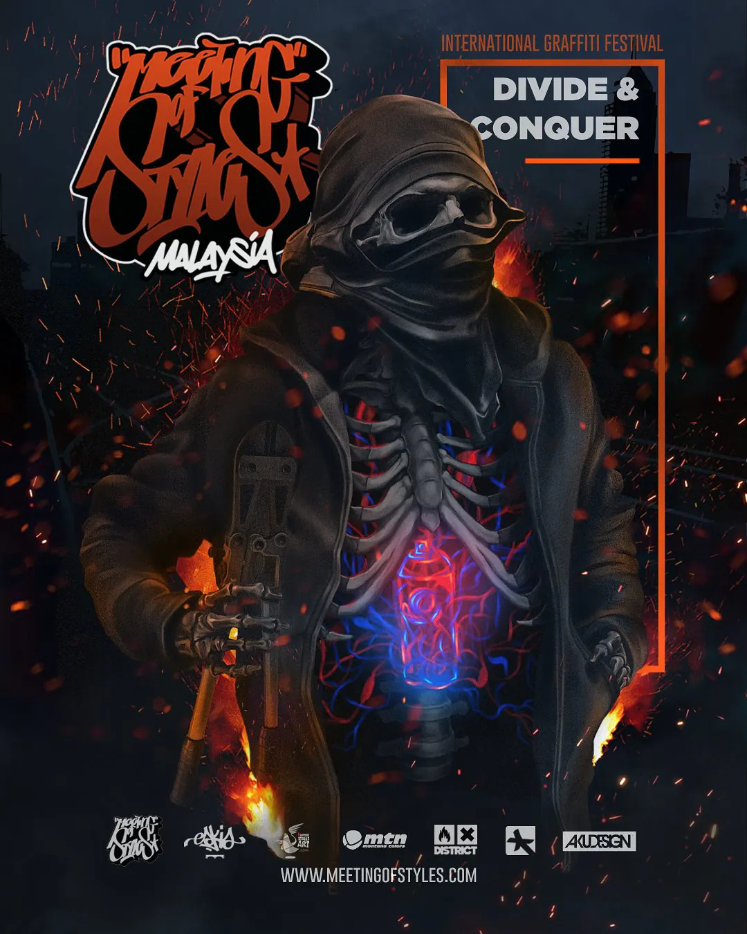 MOS Malaysia 2018 A - Meeting of Styles: International Street Art & Graffiti