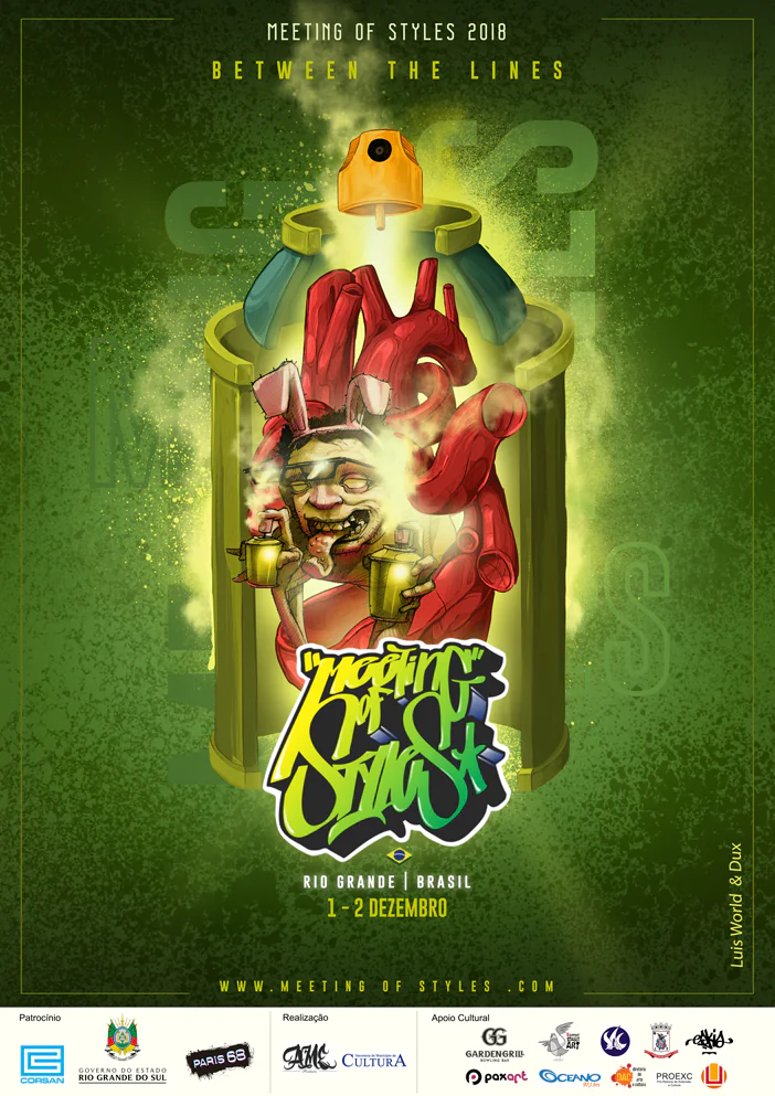 CARTEL MOS BRASIL 2018 baixa site - Meeting of Styles: International Street Art & Graffiti