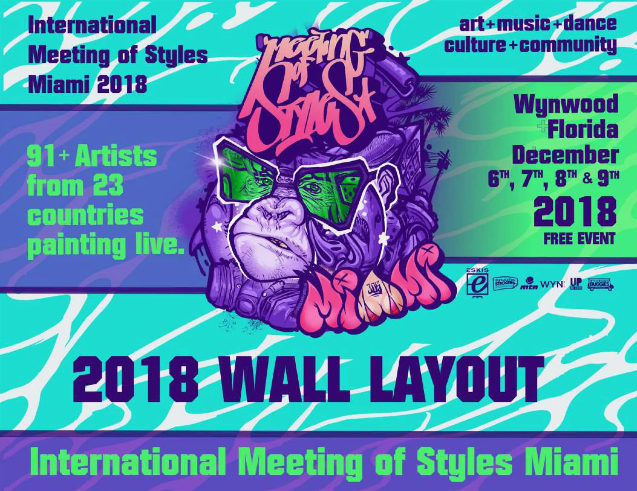 06-09 December 2018 - Miami (USA) 3 - Meeting of Styles: International Street Art & Graffiti MIA18grafixweb scaled 1 - Meeting of Styles: International Street Art & Graffiti