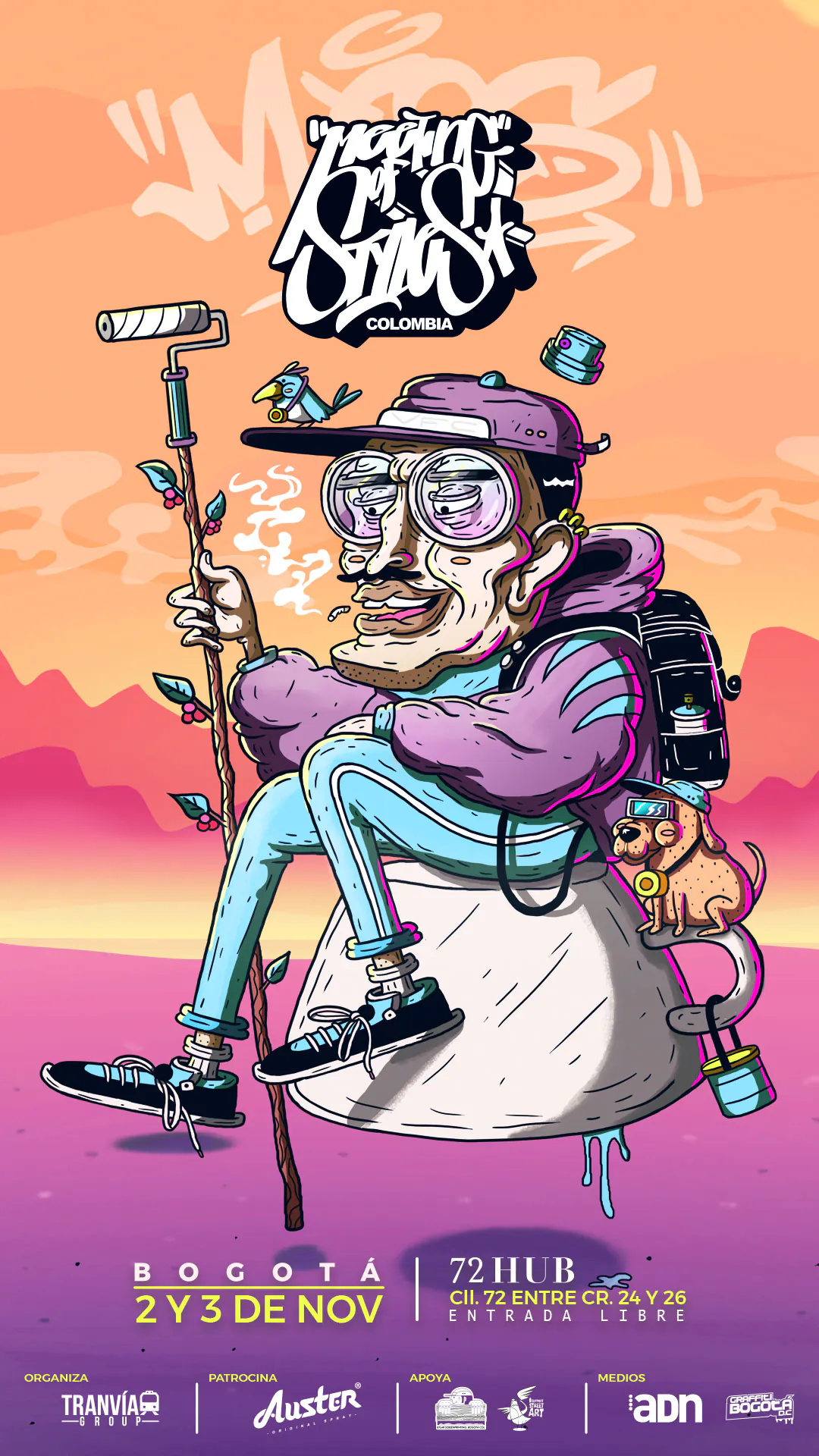FYLER OFICIAL MOS COL 2019 - Meeting of Styles: International Street Art & Graffiti