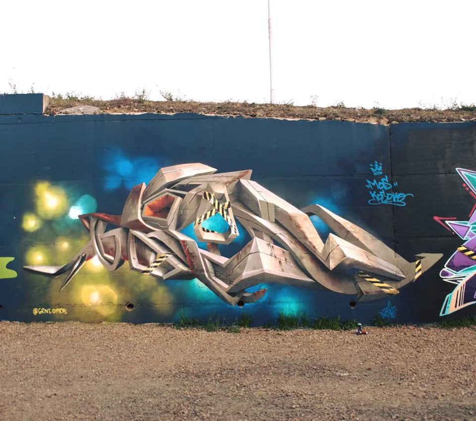 🔸 GRINT🔸 - Meeting of Styles: International Street Art & Graffiti