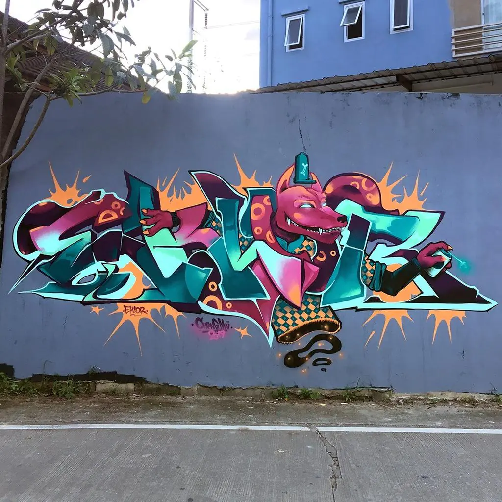 Eklor 5 file - Meeting of Styles: International Street Art & Graffiti