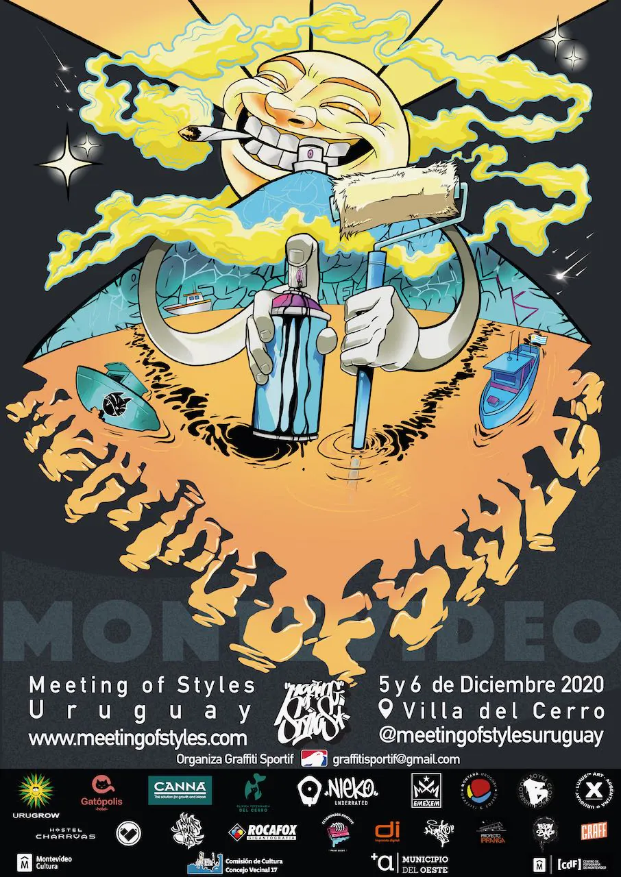 05-06 December 2020, Montevideo (Uruguay) 1 - Meeting of Styles: International Street Art & Graffiti MVD20webpics 1 - Meeting of Styles: International Street Art & Graffiti