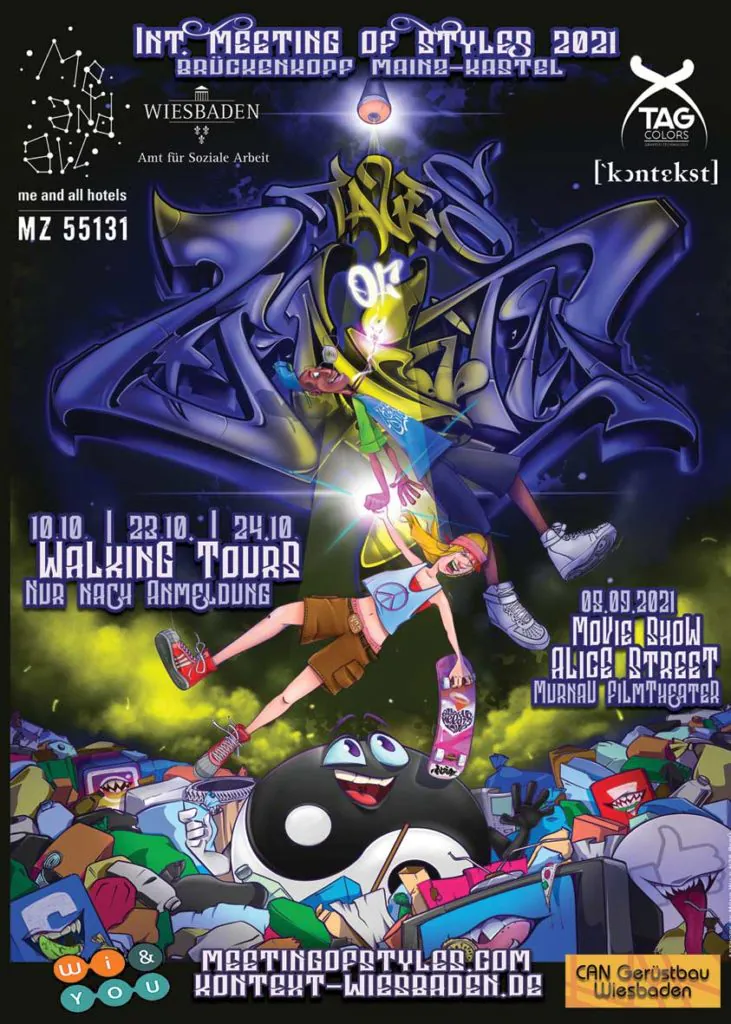 WSB21 flyer front web - Meeting of Styles: International Street Art & Graffiti