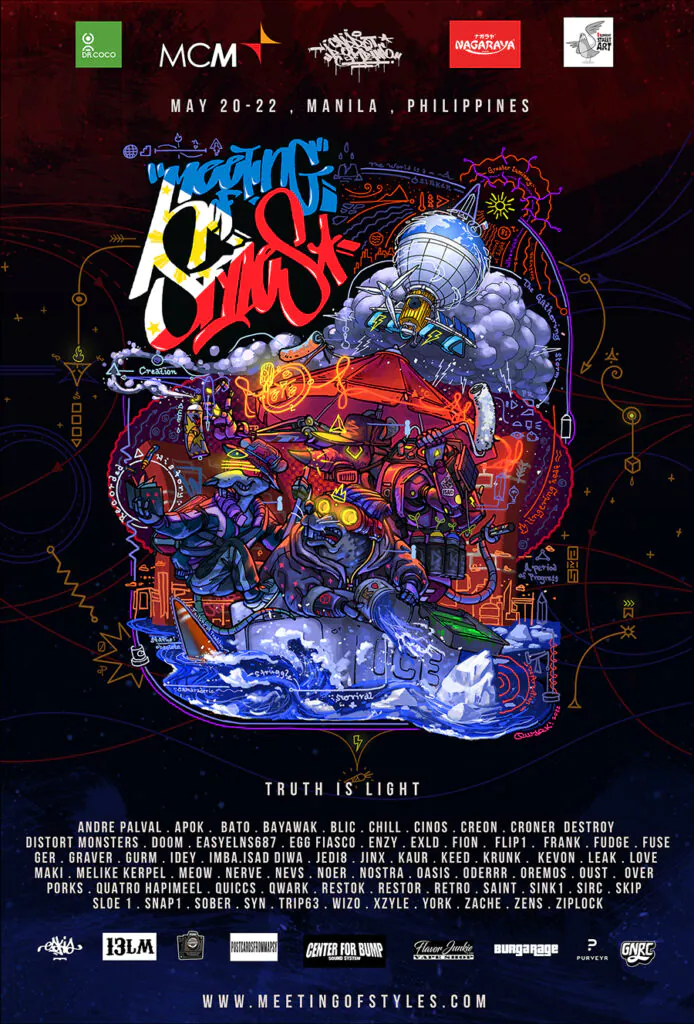 MNL22 poster web - Meeting of Styles: International Street Art & Graffiti