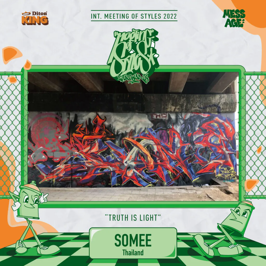 1somee - Meeting of Styles: International Street Art & Graffiti
