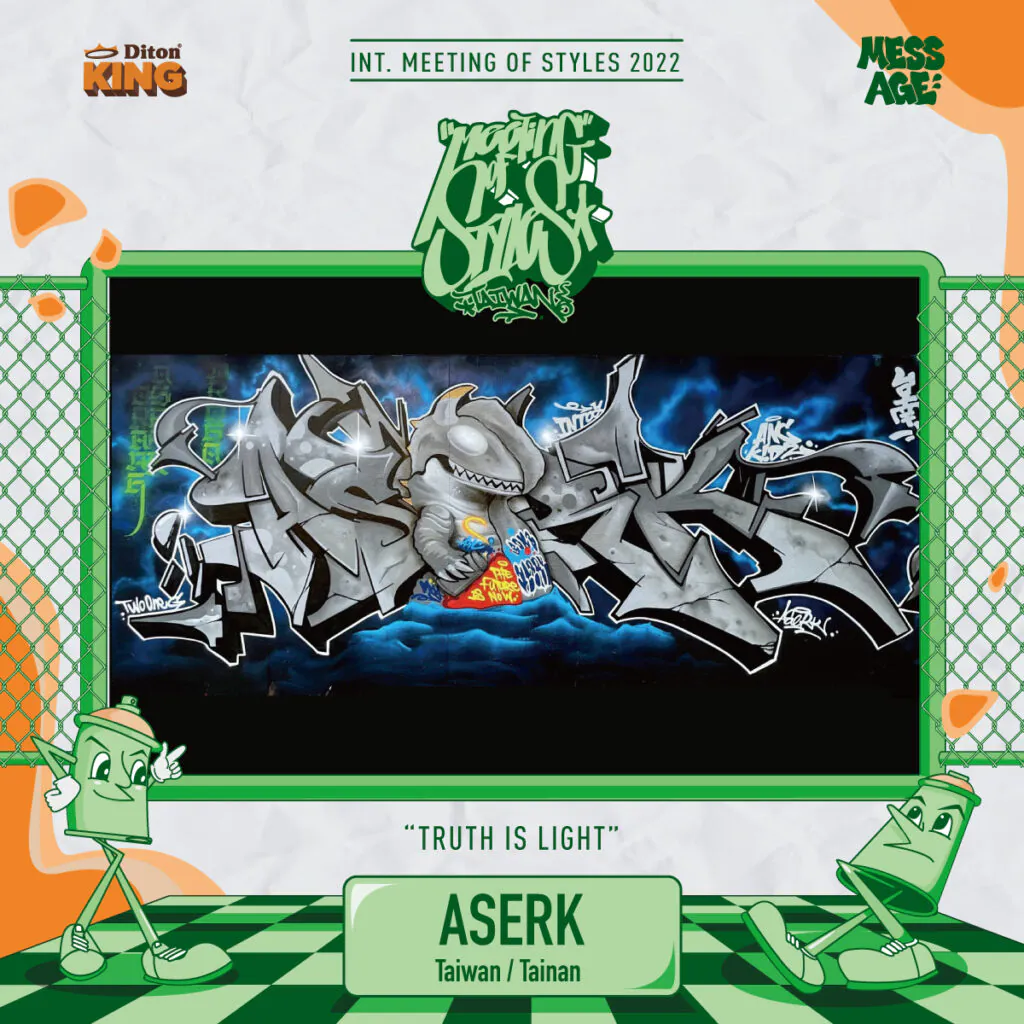 ASERK - Meeting of Styles: International Street Art & Graffiti