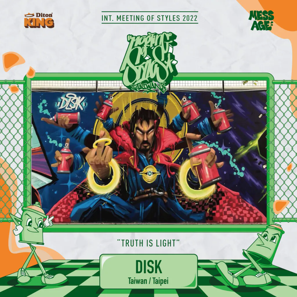 DISK - Meeting of Styles: International Street Art & Graffiti