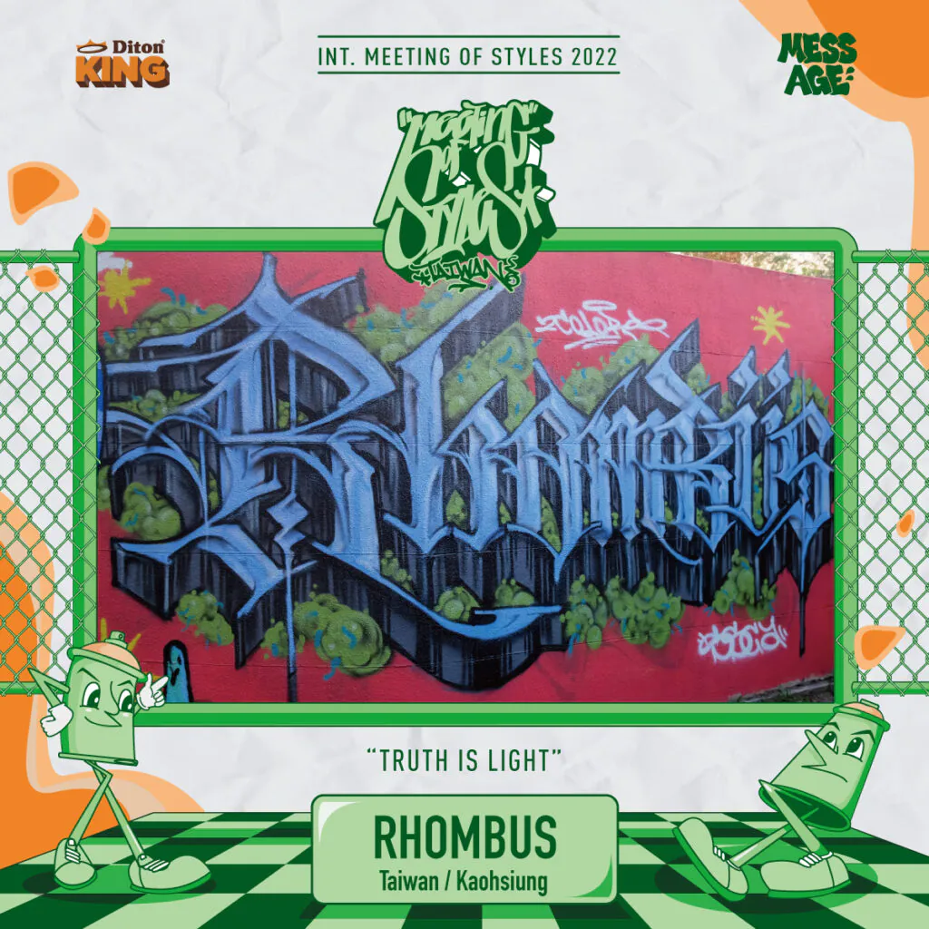 Rhombus - Meeting of Styles: International Street Art & Graffiti