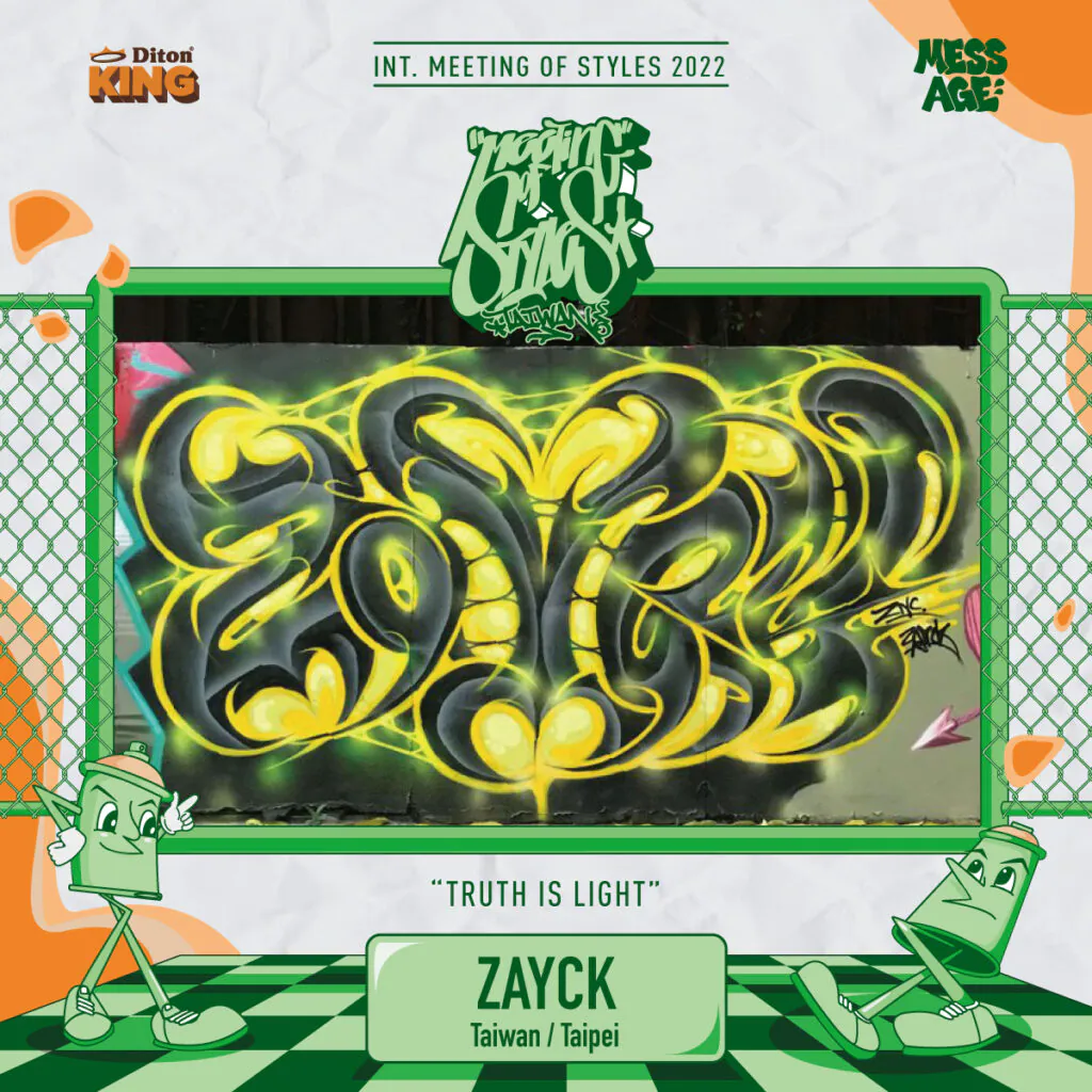 Zayck - Meeting of Styles: International Street Art & Graffiti