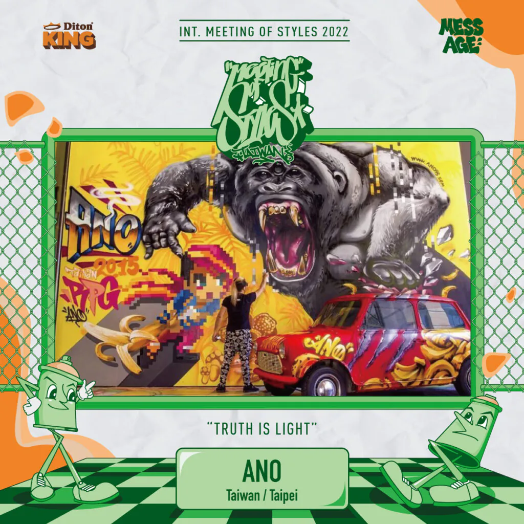 ano - Meeting of Styles: International Street Art & Graffiti