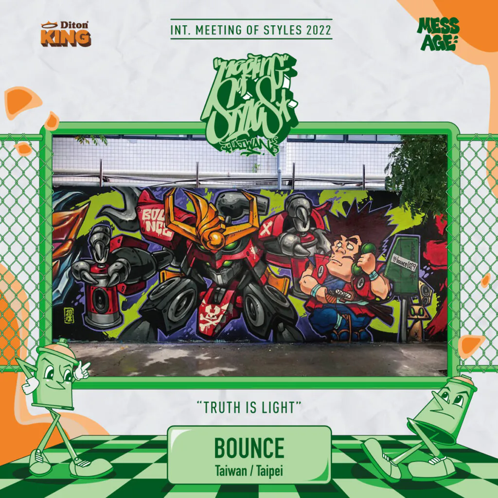 bounce - Meeting of Styles: International Street Art & Graffiti