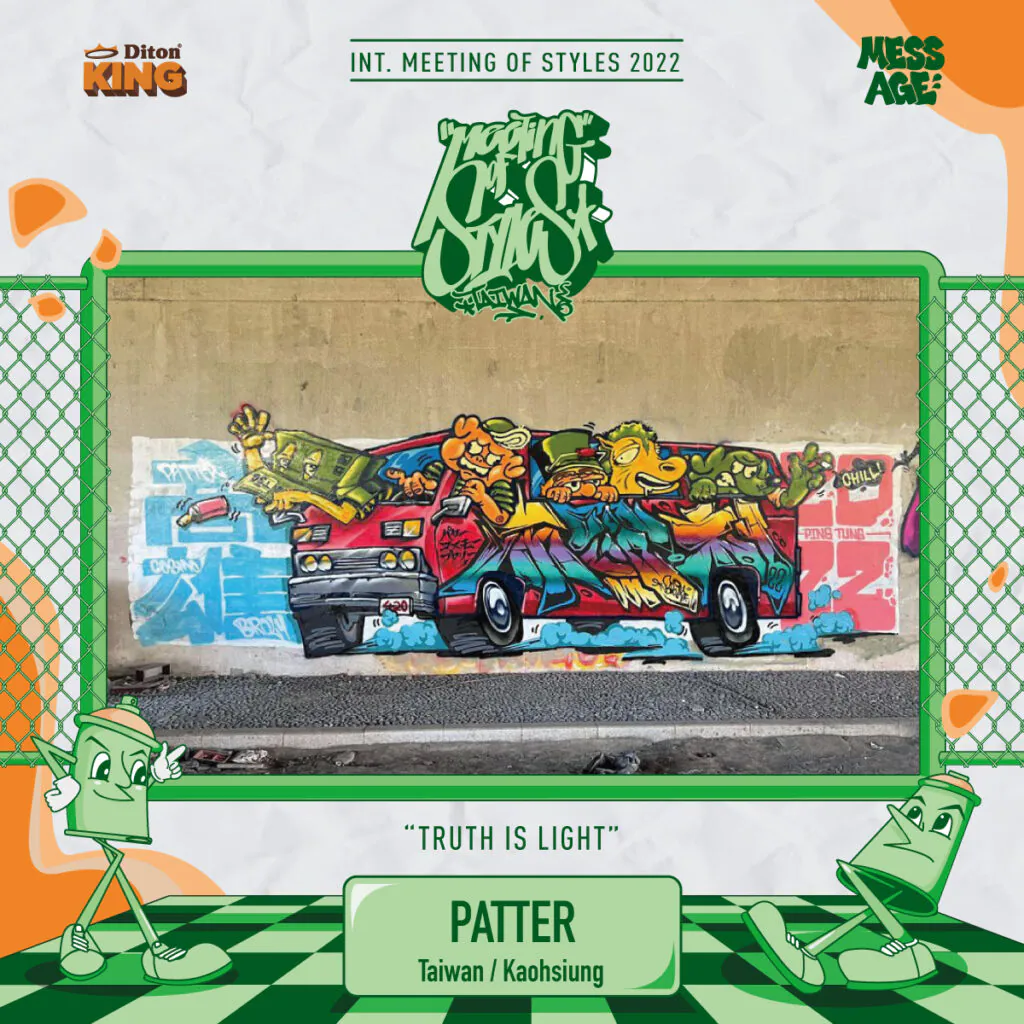 patter - Meeting of Styles: International Street Art & Graffiti
