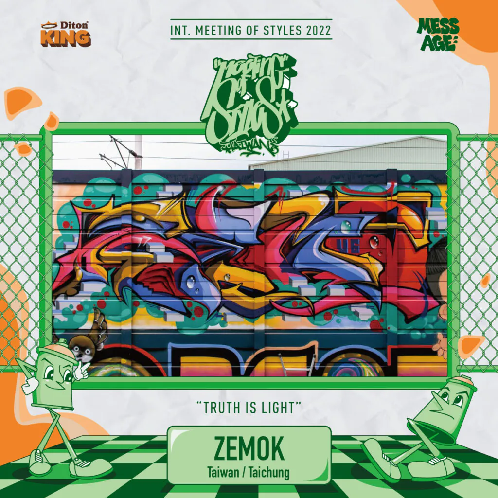 zemok - Meeting of Styles: International Street Art & Graffiti