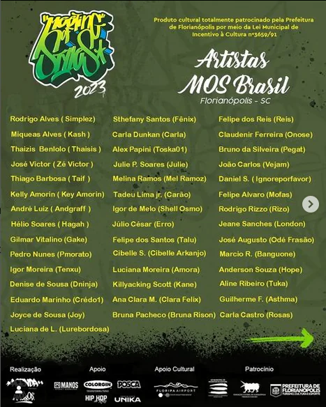Screenshot 2023 03 02 at 22 58 30 MOS Brasil @meetingofstylesbrasil • Instagram Fotos und Videos - Meeting of Styles: International Street Art & Graffiti