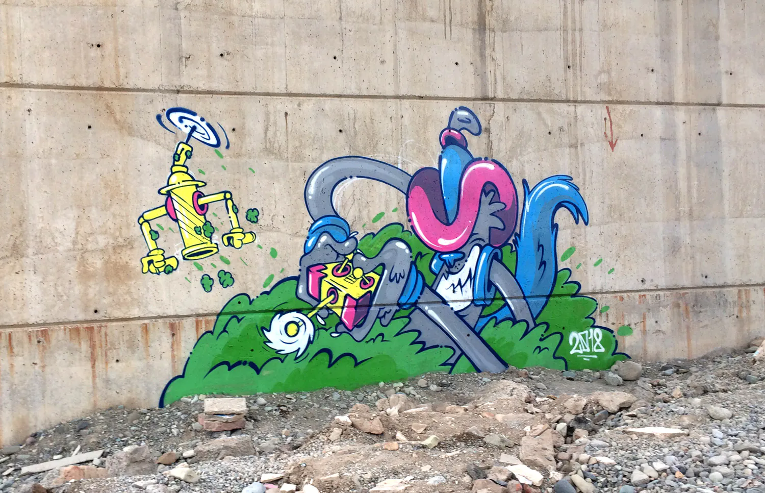 go lil spray! go lil spray!