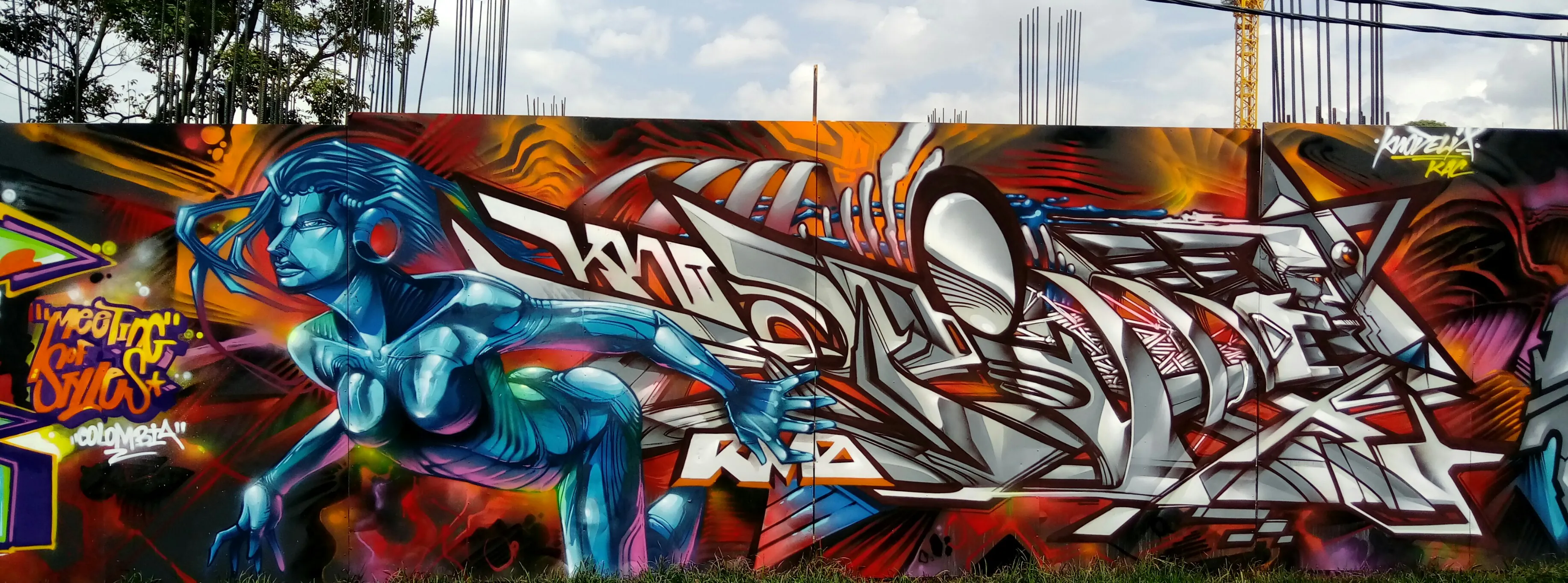 K-NO DELIX 2 - Meeting of Styles: International Street Art & Graffiti Meeting Of Styles Colombia 2017