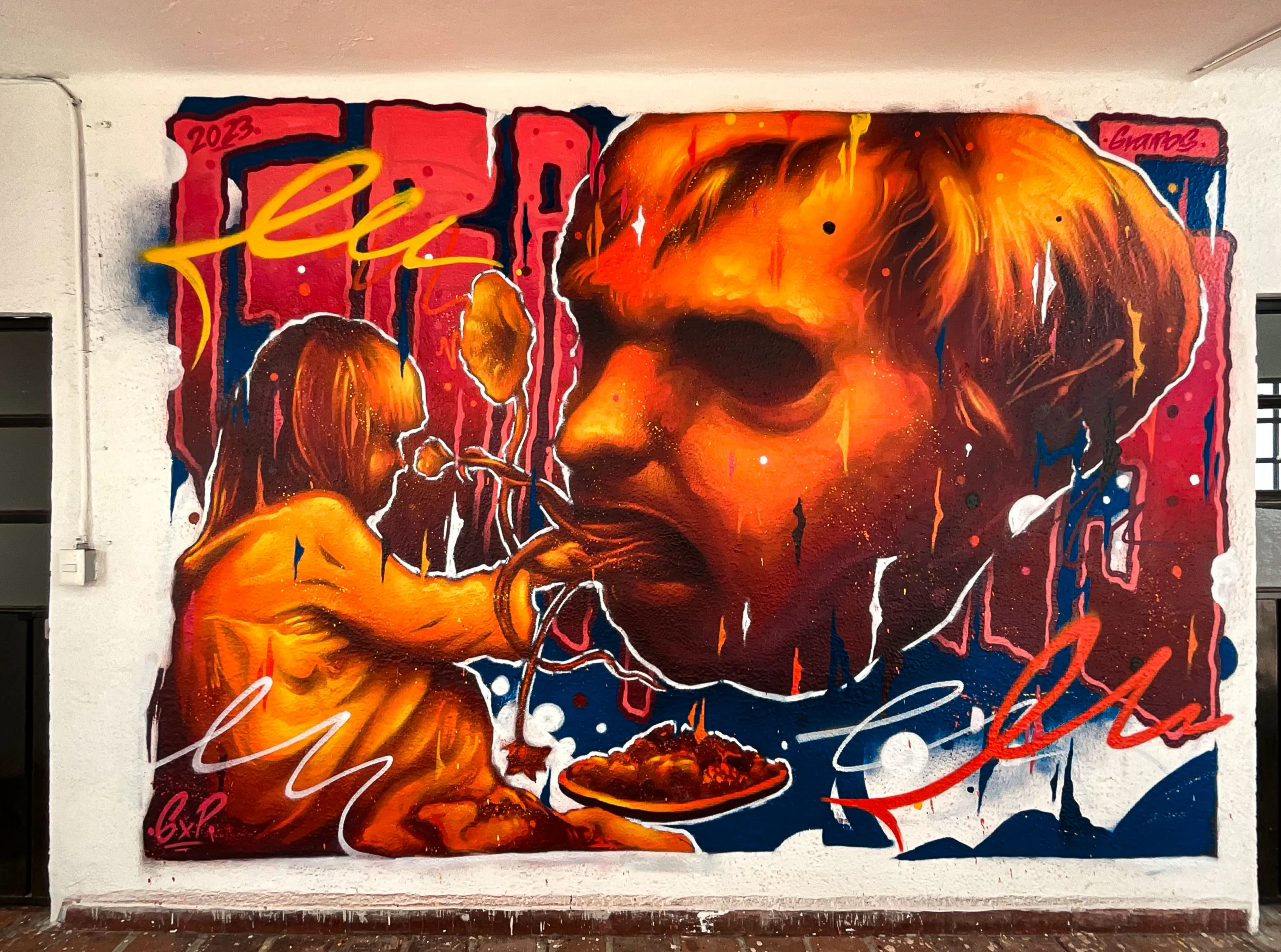 Gramos 2 - Meeting of Styles: International Street Art & Graffiti Metamoforsis de Kafka