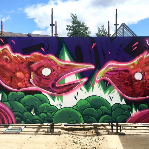 Nush 2022 Glasgow scaled - Meeting of Styles: International Street Art & Graffiti