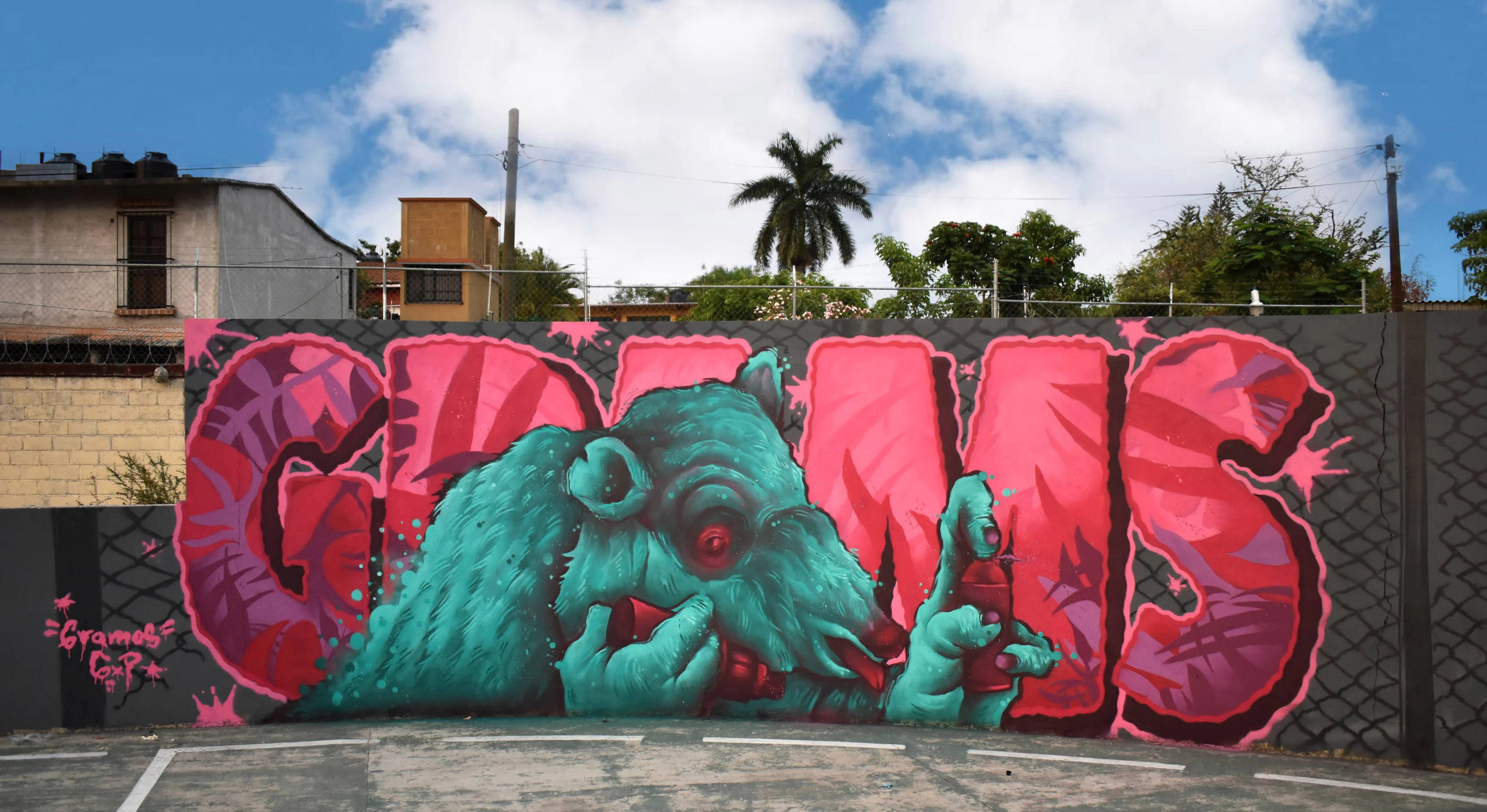 Gramos 4 - Meeting of Styles: International Street Art & Graffiti Tapir