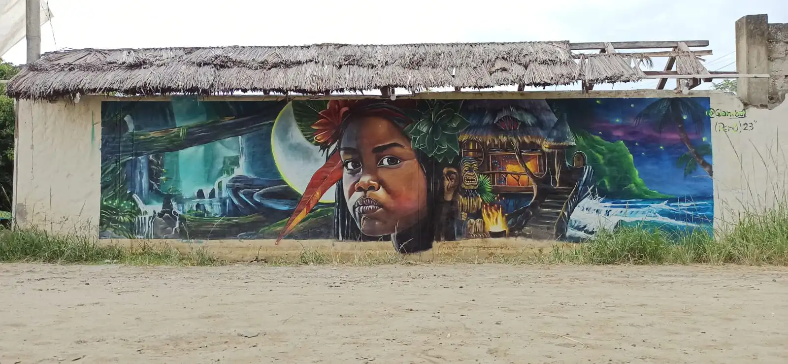 Mural "Afrodescendiente II"