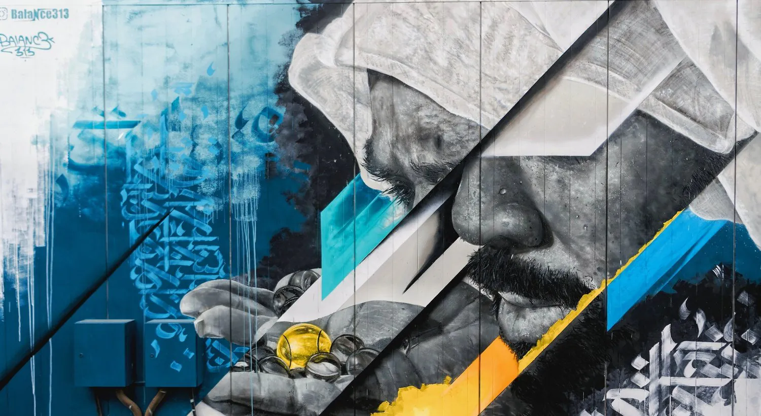 Balance313 4 - Meeting of Styles: International Street Art & Graffiti just padel mural