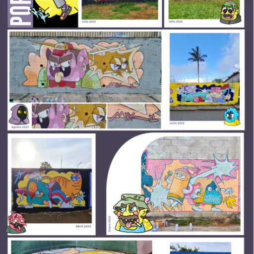 Portafolio pequeno formato 2 - Meeting of Styles: International Street Art & Graffiti
